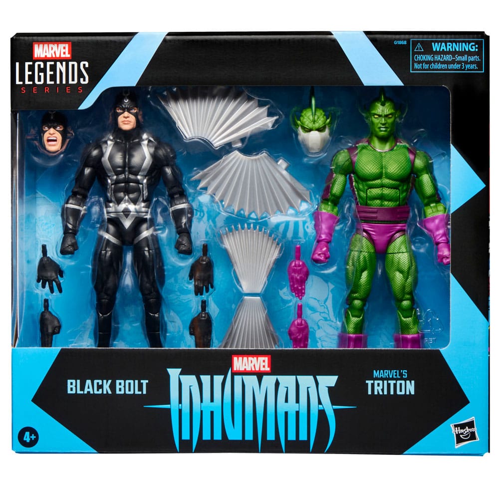 Inhumans Marvel Legends Actionfiguren 2er-Pack Black Bolt & Marvel's Triton 15 cm Image 16