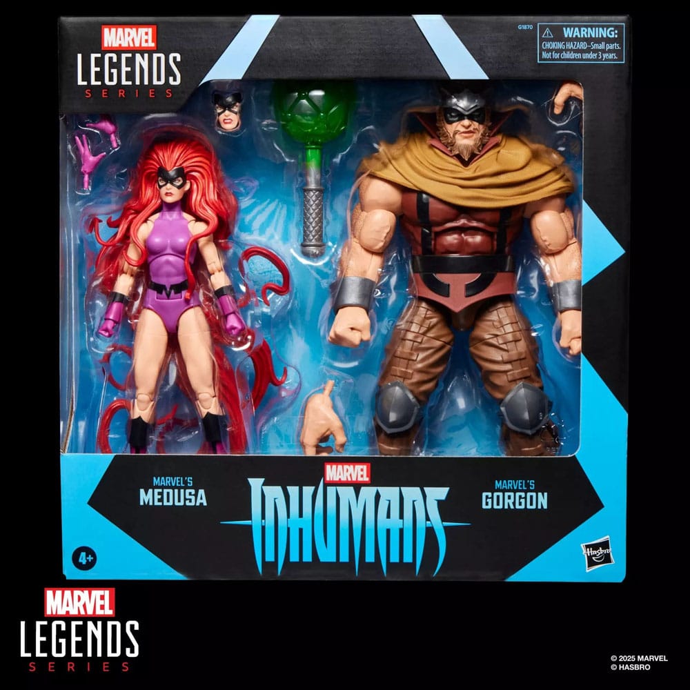Inhumans Marvel Legends Actionfiguren 2er-Pack Marvel's Medusa & Marvel's Gorgon 15 cm Image 6