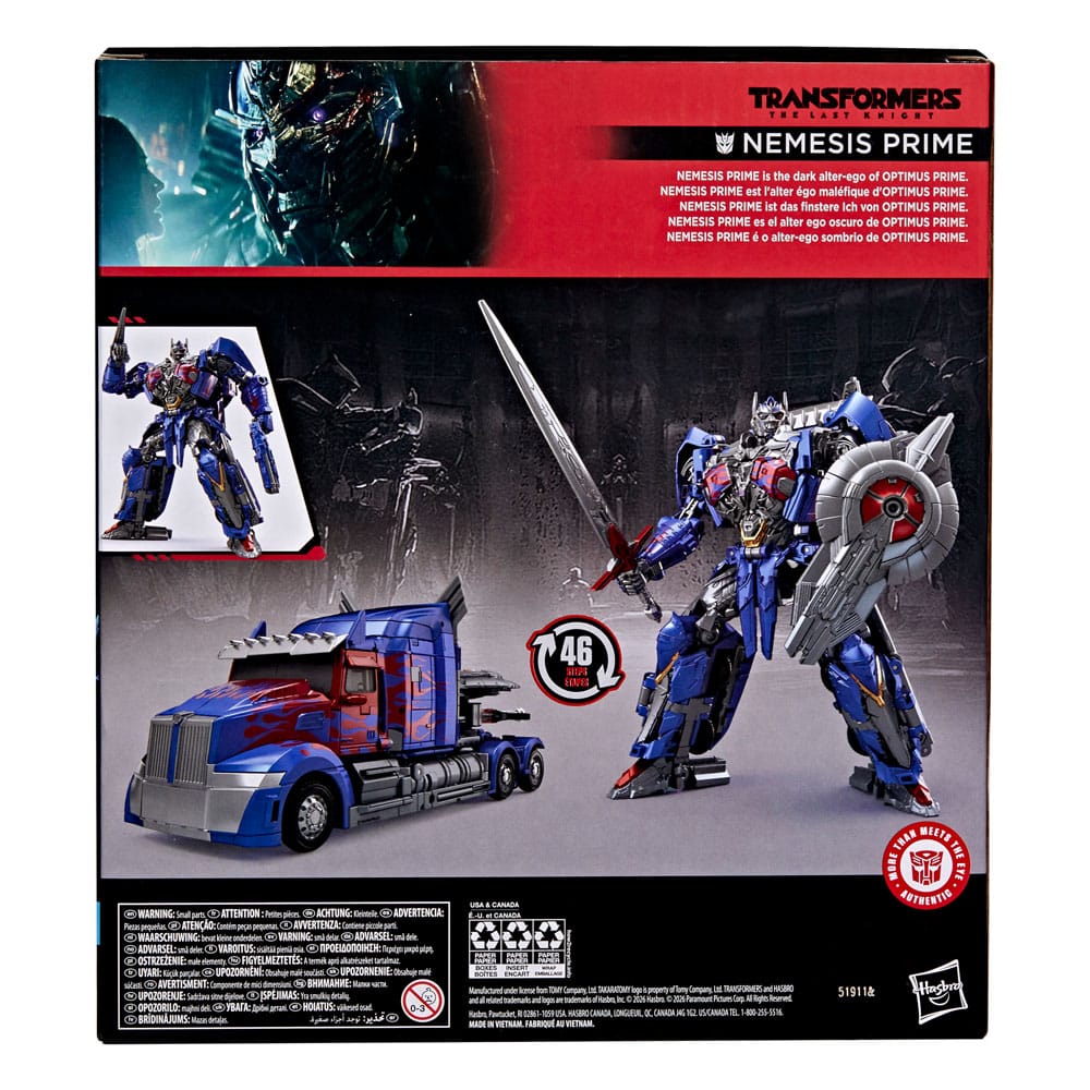 Transformers: The Last Knight Studio Series Leader Class Actionfigur Nemesis Prime 22 cm Image 2