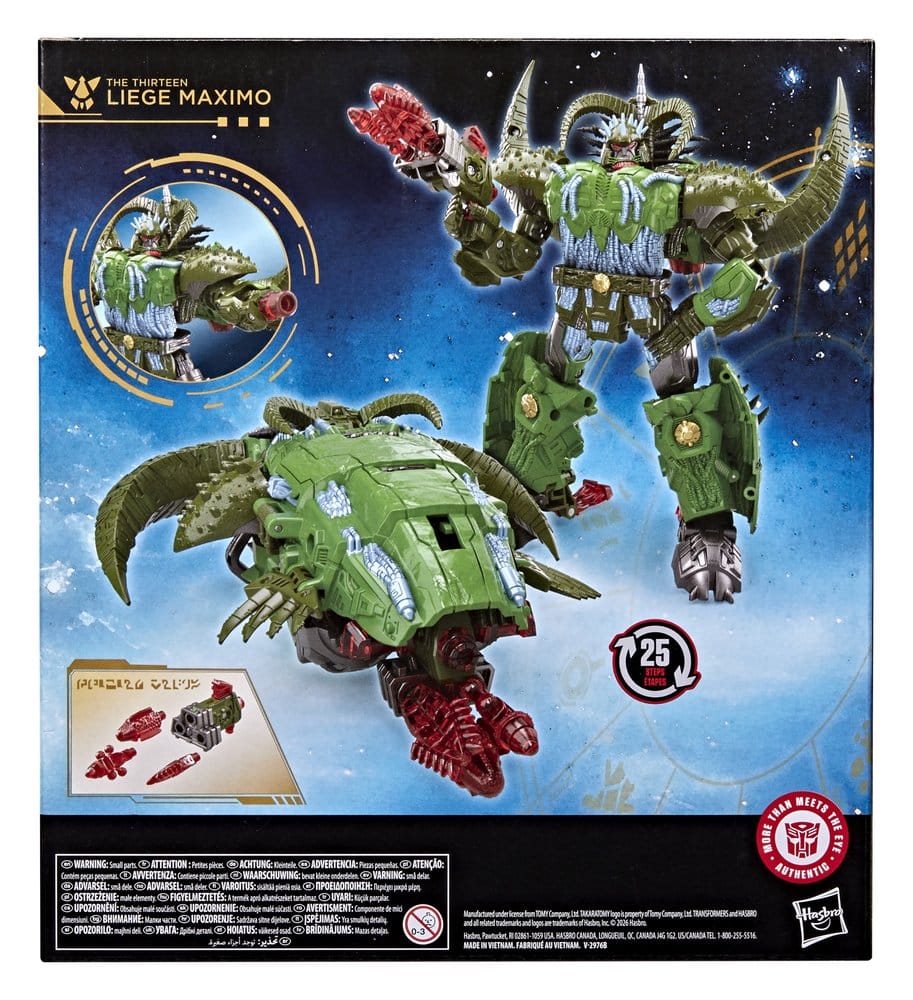 Transformers Age of the Primes Leader Class Actionfigur The Thirteen: Liege Maximo 22 cm Image 2