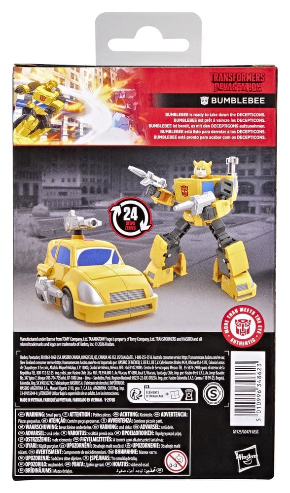 Transformers: Devastation Studio Series Deluxe Class Actionfigur Bumblebee 11 cm Image 3