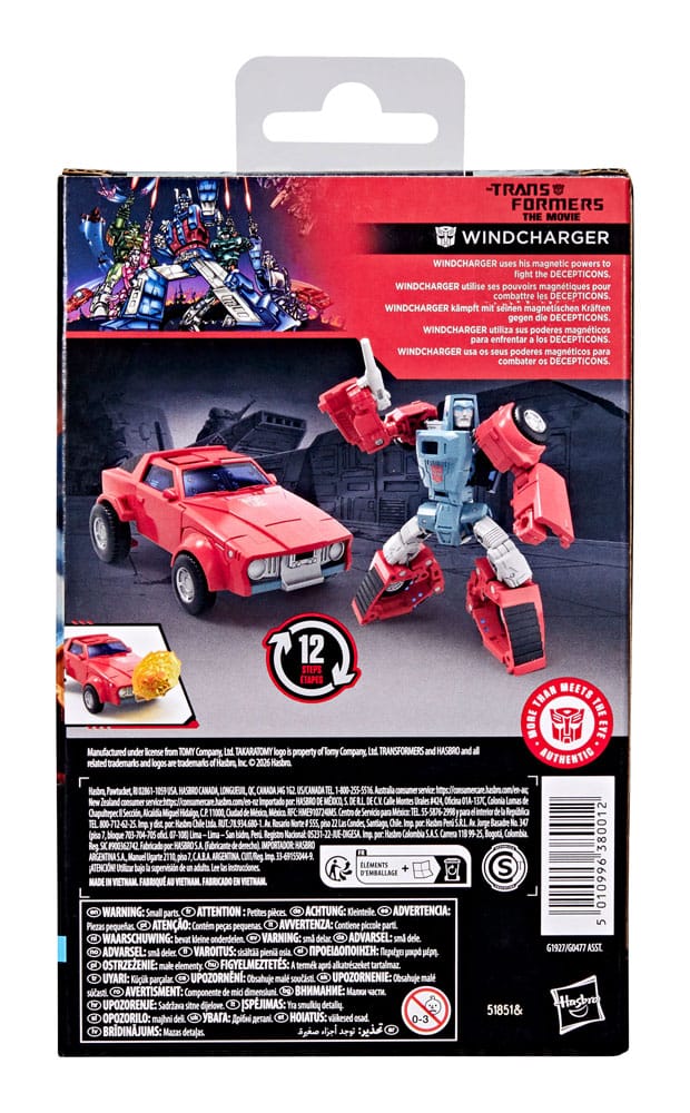 The Transformers: The Movie Studio Series Deluxe Class Actionfigur Windcharger 11 cm Image 4