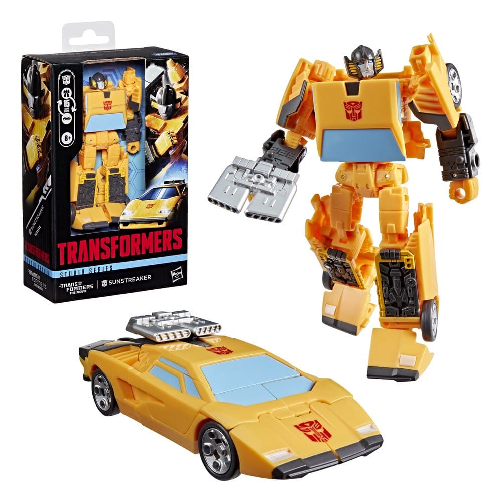 The Transformers: The Movie Studio Series Deluxe Class Actionfigur Sunstreaker 11 cm Image 3