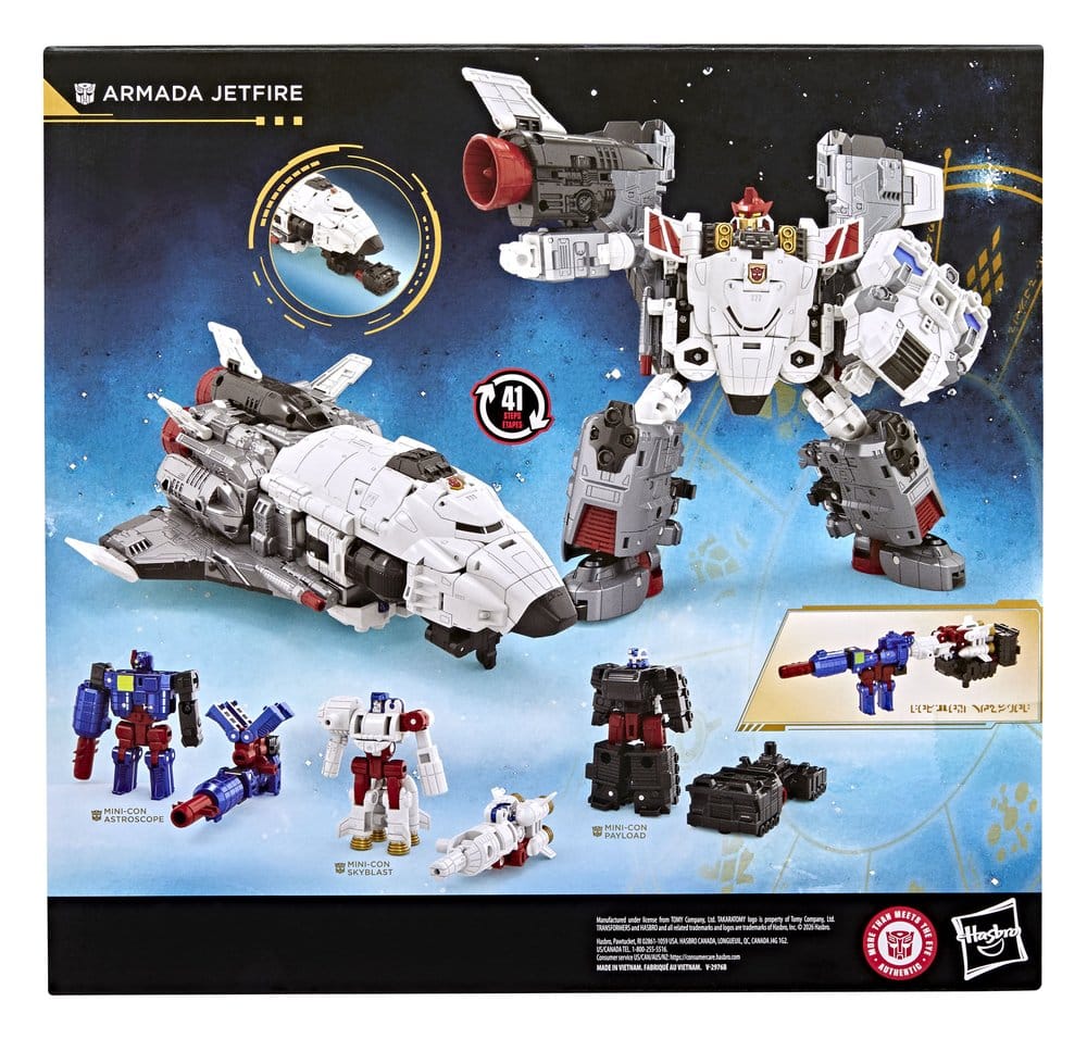 Transformers Age of the Primes Commander Class Actionfigur Armada Jetfire 20 cm Image 2
