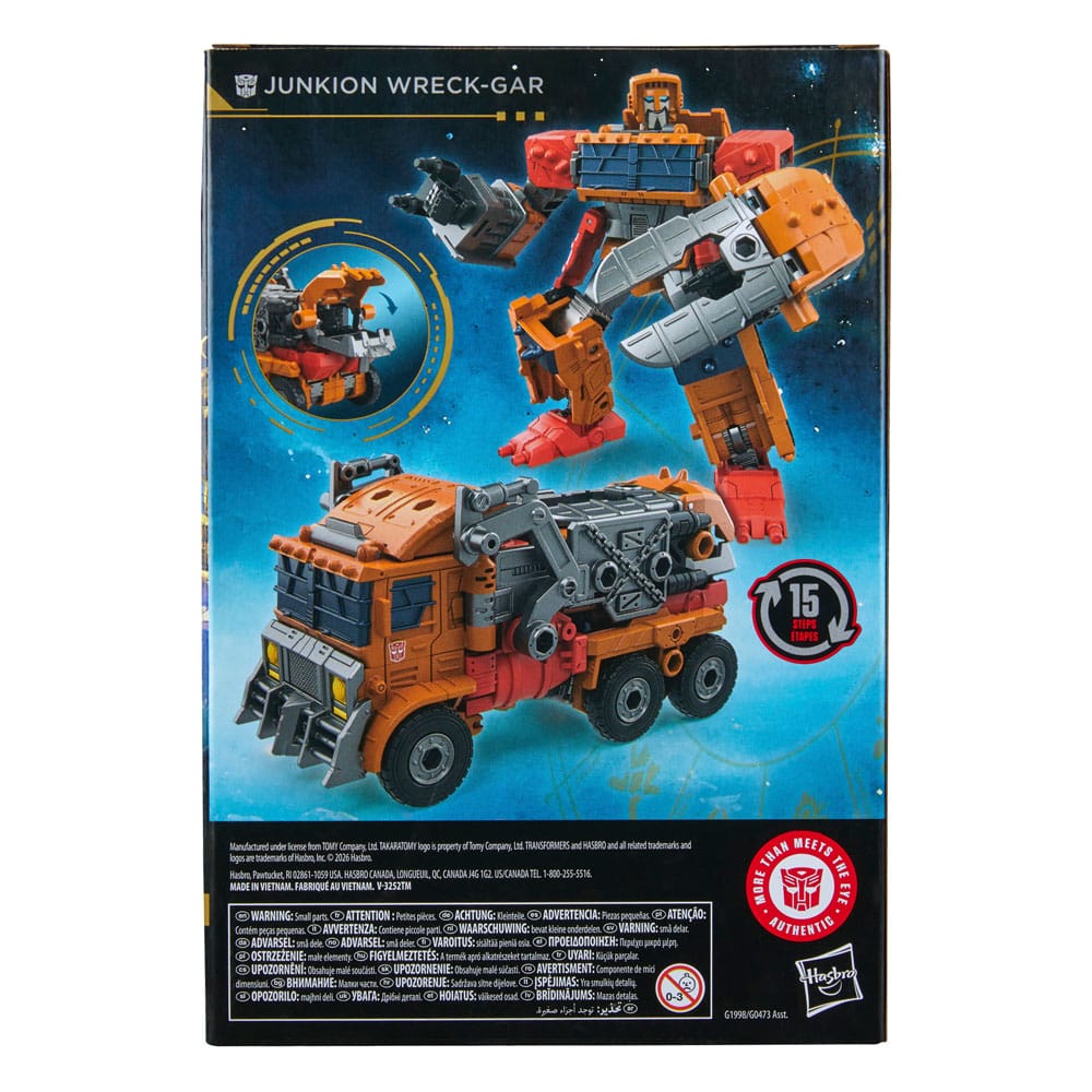 Transformers Age of the Primes Voyager Class Actionfigur Junkion Wreck-Gar 18 cm Image 9