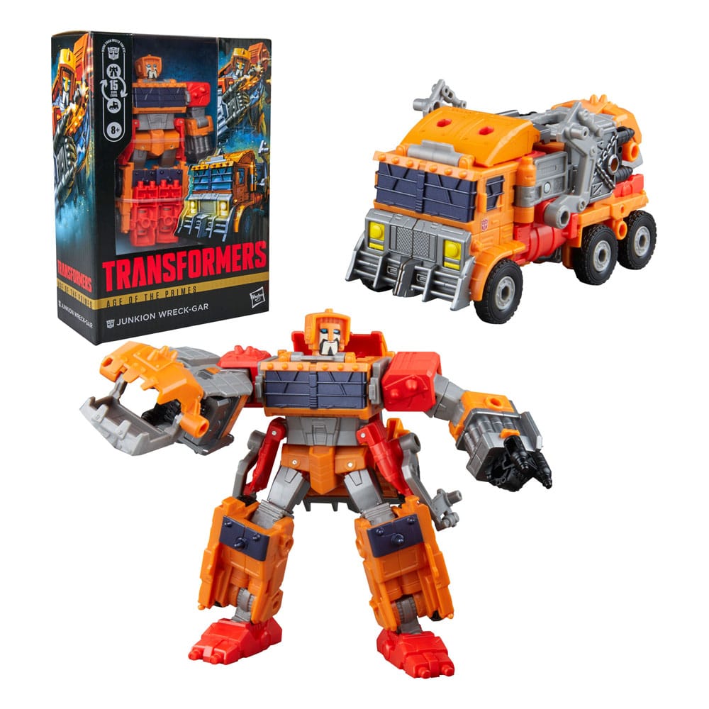 Transformers Age of the Primes Voyager Class Actionfigur Junkion Wreck-Gar 18 cm Image 10