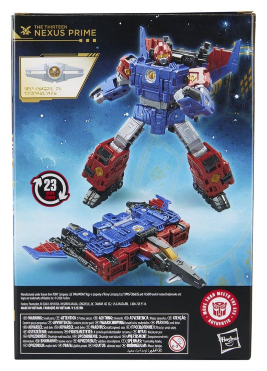 Transformers Age of the Primes Voyager Class Actionfigur The Thirteen: Nexus Prime 16 cm Image 2