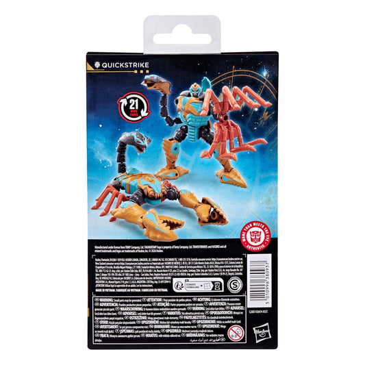 Transformers Age of the Primes Deluxe Class Actionfigur Quickstrike 14 cm Image 2