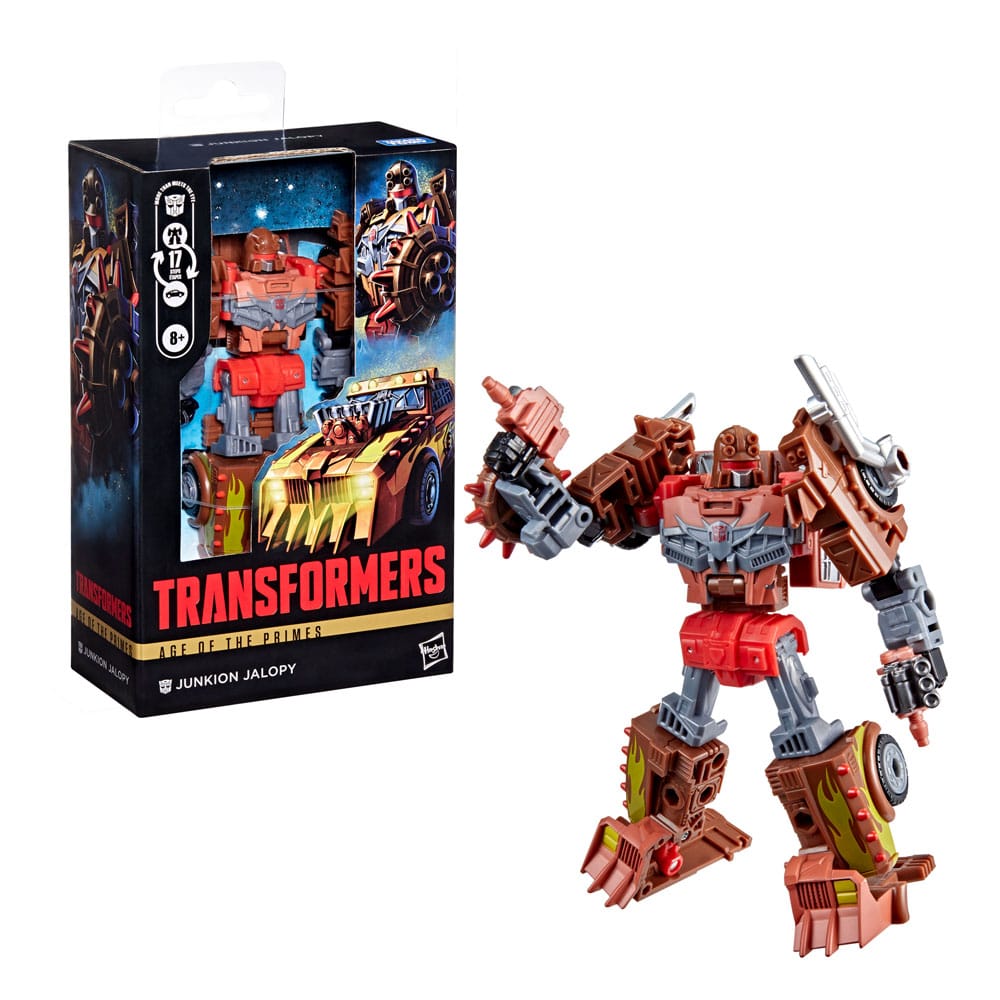 Transformers Age of the Primes Deluxe Class Actionfigur Junkion Jalopy 14 cm Image 3