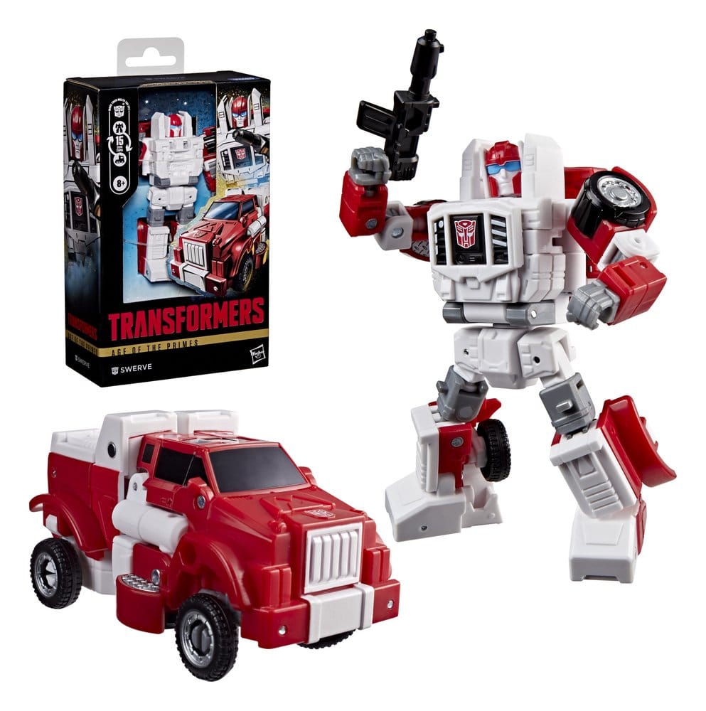 Transformers Age of the Primes Deluxe Class Actionfigur Swerve 11 cm Image 3