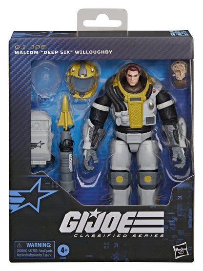 G.I. Joe Classified Series Deluxe Actionfigur #206 Malcom „Deep Six“ Willoughby 15 cm Image 6