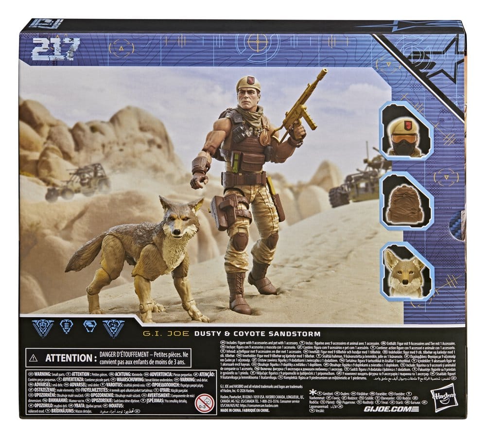 G.I. Joe Classified Series Actionfigur #217 Dusty & Coyote Sandstorm 15 cm Image 2