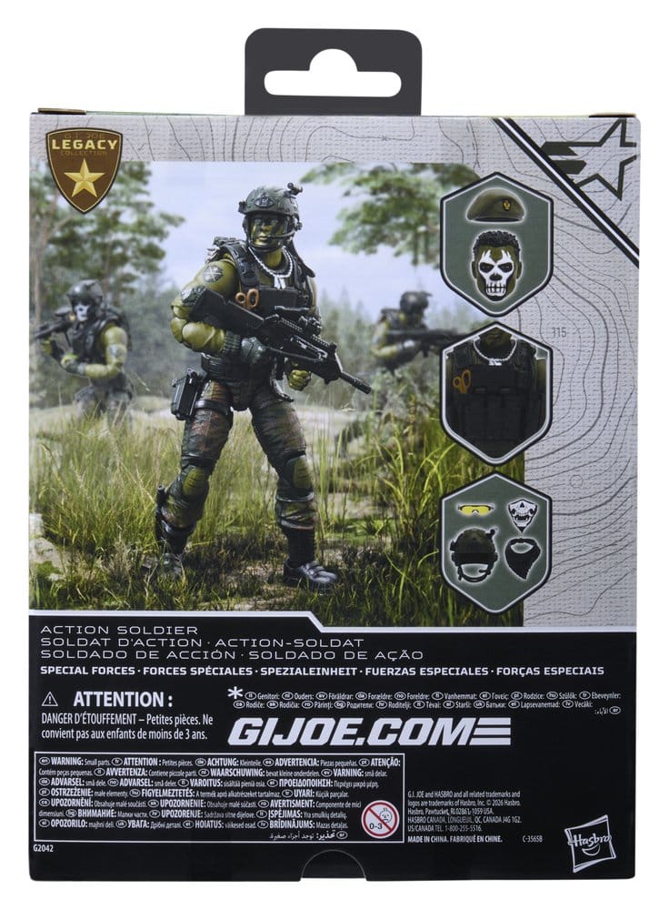 G.I. Joe Classified Series Legacy Collection Actionfigur Action Soldier - Special Forces 15 cm Image 2