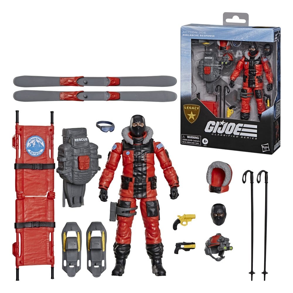 G.I. Joe Classified Series Legacy Collection Actionfigur Action Joe - Avalanche Response 15 cm Image 3