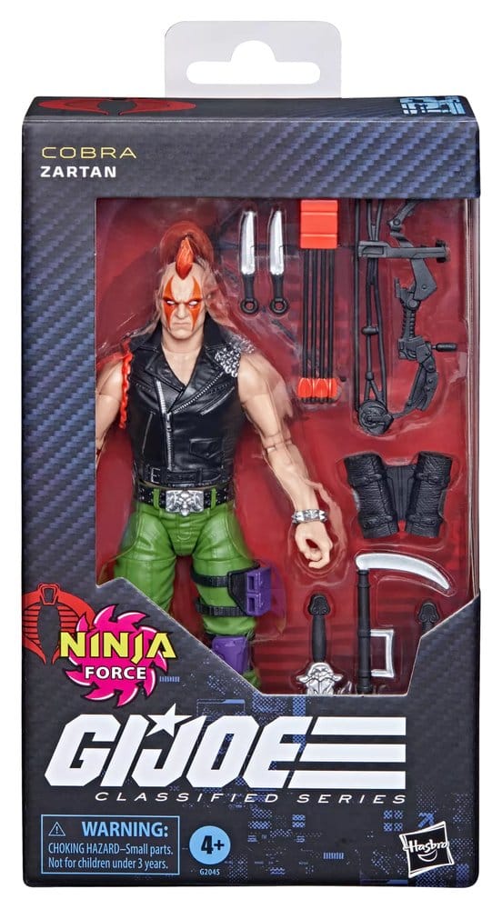 G.I. Joe Classified Series Actionfigur #192 Ninja Force Zartan 15 cm Image 7