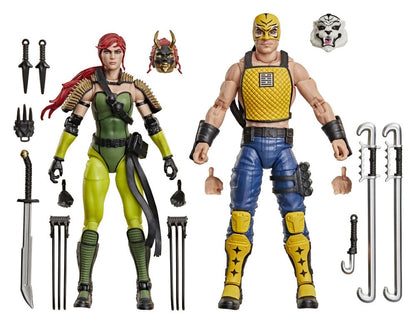 G.I. Joe Classified Series Actionfiguren 2er-Pack #212 Ninja Force Scarlett & T'Jbang 15 cm Image 4