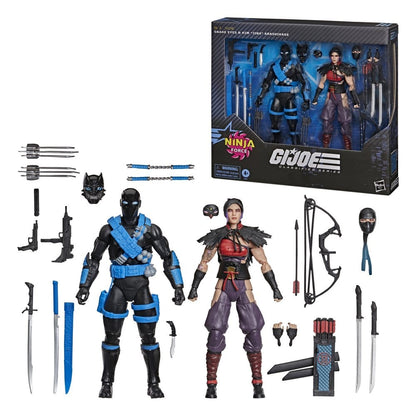 G.I. Joe Classified Series Actionfiguren 2er-Pack Snake Eyes & Kim "Jinx" Arashikage 15 cm Image 3