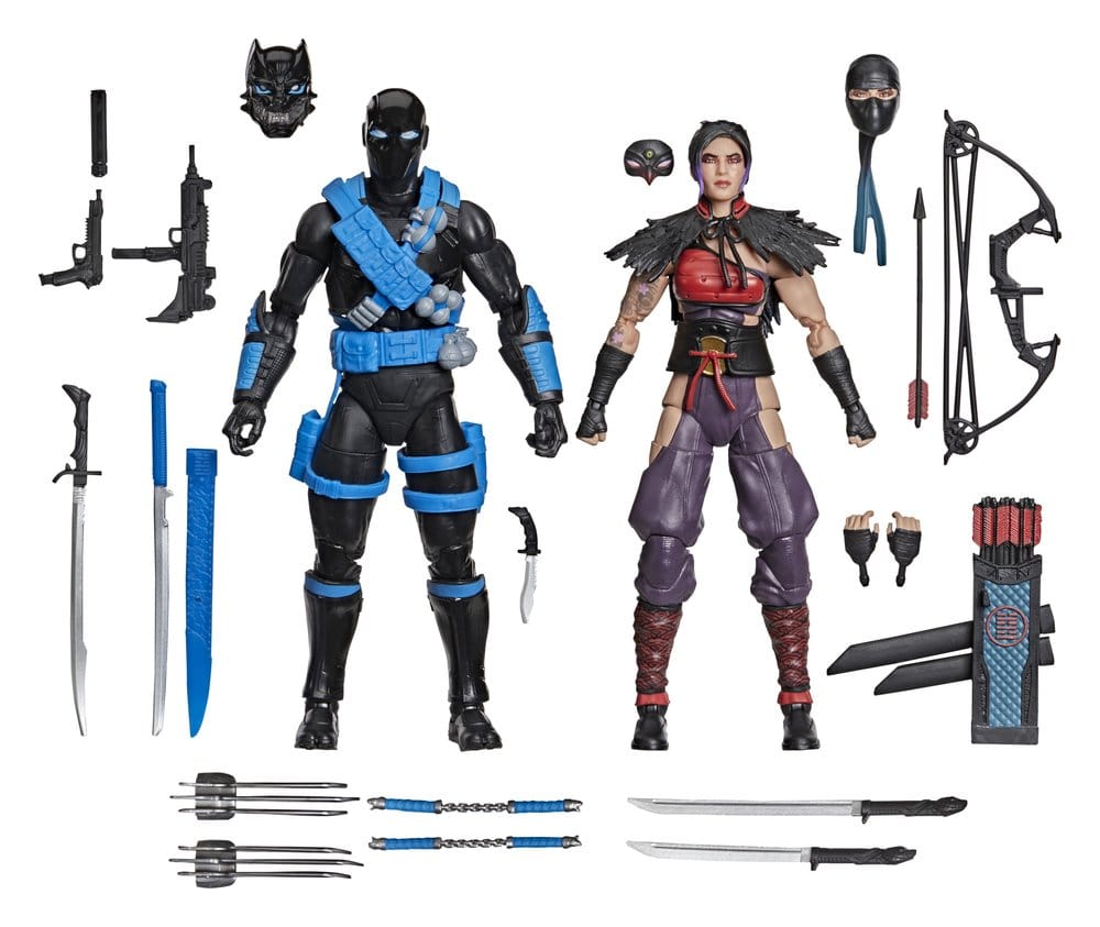 G.I. Joe Classified Series Actionfiguren 2er-Pack Snake Eyes & Kim "Jinx" Arashikage 15 cm Image 5