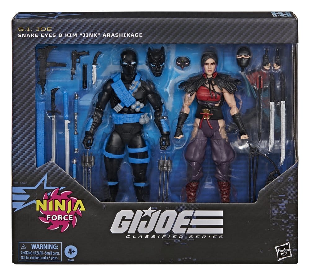 G.I. Joe Classified Series Actionfiguren 2er-Pack Snake Eyes & Kim "Jinx" Arashikage 15 cm Image 6