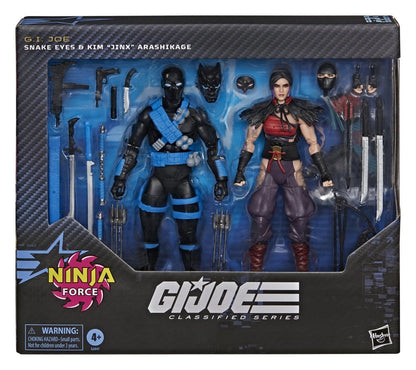 G.I. Joe Classified Series Actionfiguren 2er-Pack Snake Eyes & Kim "Jinx" Arashikage 15 cm Image 6