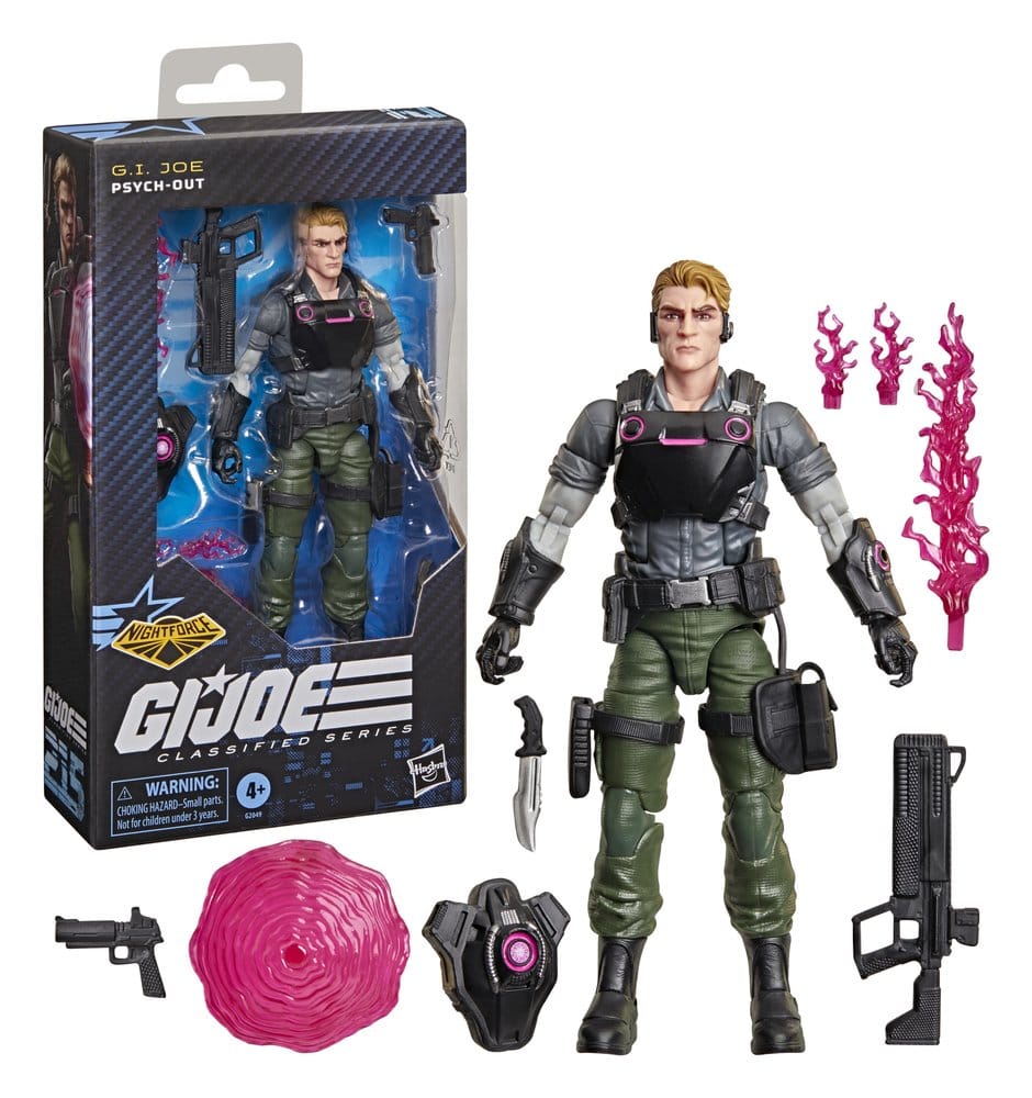 G.I. Joe Classified Series Actionfigur Night Force: Psych-Out 15 cm Image 3