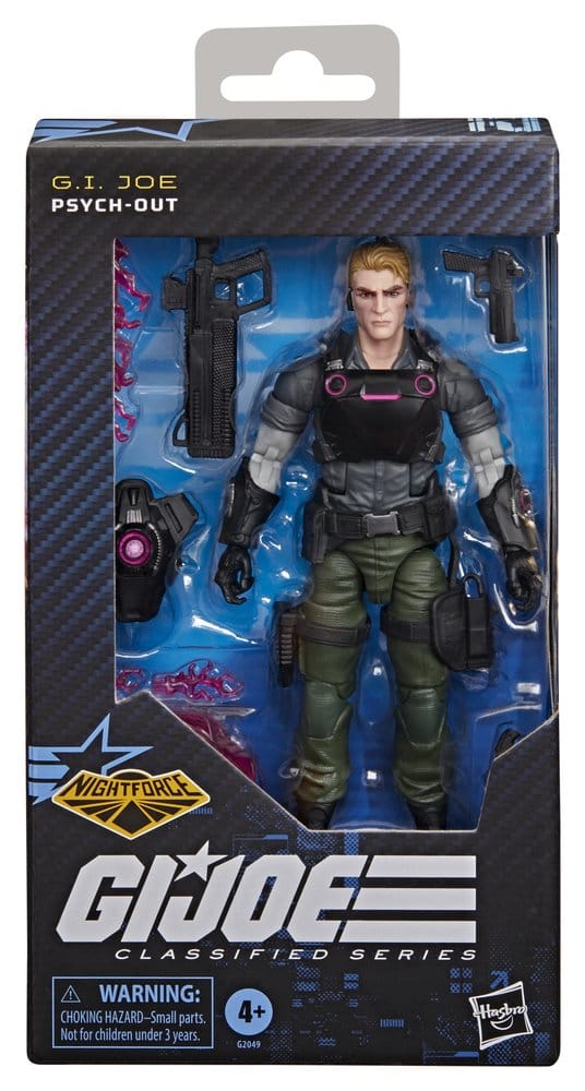 G.I. Joe Classified Series Actionfigur Night Force: Psych-Out 15 cm Image 9