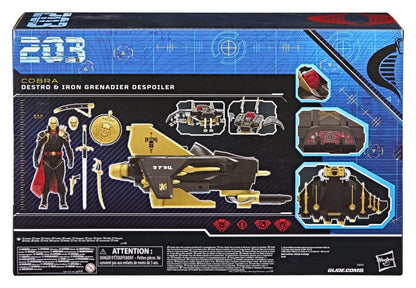 G.I. Joe Classified Series Actionfigur und Fahrzeug Set #203 Destro & Iron Grenadier Despoiler 15 cm Image 2