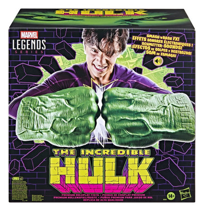 The Incredible Hulk Marvel Legends Premium Roleplay-Fäuste Image 4