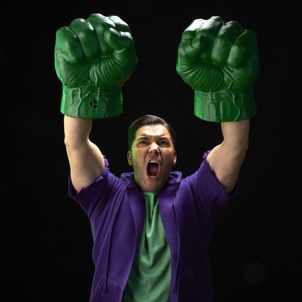 The Incredible Hulk Marvel Legends Premium Roleplay-Fäuste Image 10