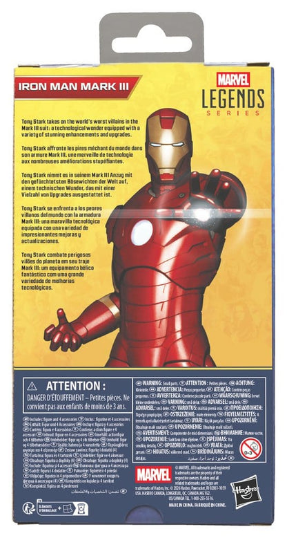 Iron Man Marvel Legends Series Actionfigur Iron Man Mark III 15 cm Image 10