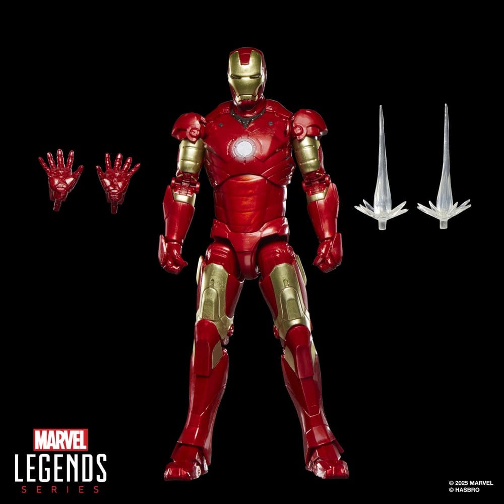 Iron Man Marvel Legends Series Actionfigur Iron Man Mark III 15 cm Image 22
