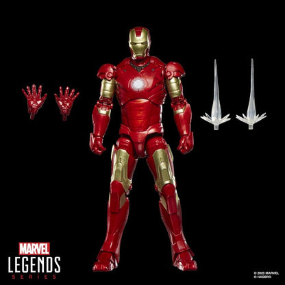Iron Man Marvel Legends Series Actionfigur Iron Man Mark III 15 cm Image 22