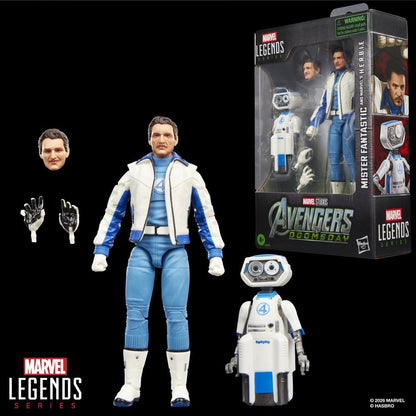 Avengers: Doomsday Marvel Legends Actionfiguren 2er-Pack Mister Fantastic & Marvel's H.E.R.B.I.E. 15 cm Image 5