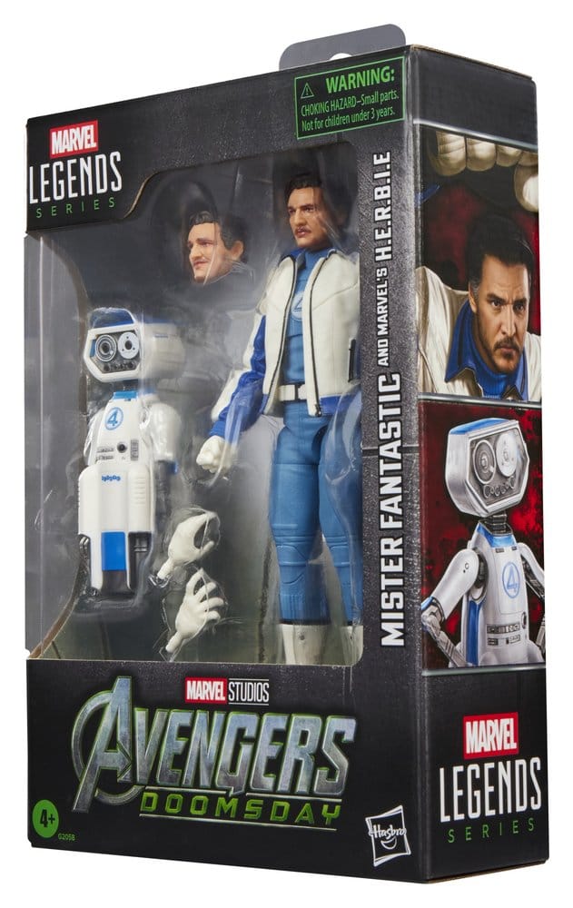 Avengers: Doomsday Marvel Legends Actionfiguren 2er-Pack Mister Fantastic & Marvel's H.E.R.B.I.E. 15 cm Image 10