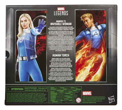 Avengers: Doomsday Marvel Legends Actionfiguren 2er-Pack Marvel's Invisible Woman & Human Torch 15 cm Image 2