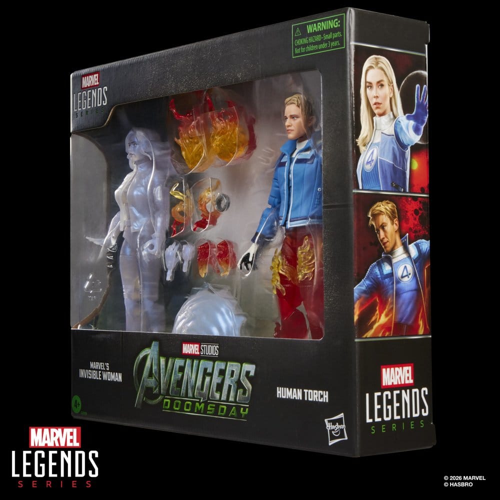 Avengers: Doomsday Marvel Legends Actionfiguren 2er-Pack Marvel's Invisible Woman & Human Torch 15 cm Image 13