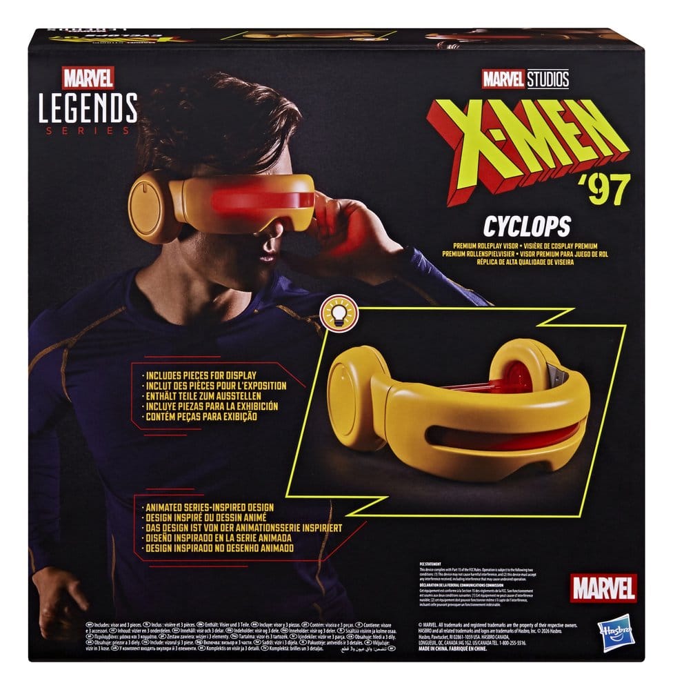 X-Men '97 Marvel Legends Roleplay-Replik Cyclops Visier Image 2