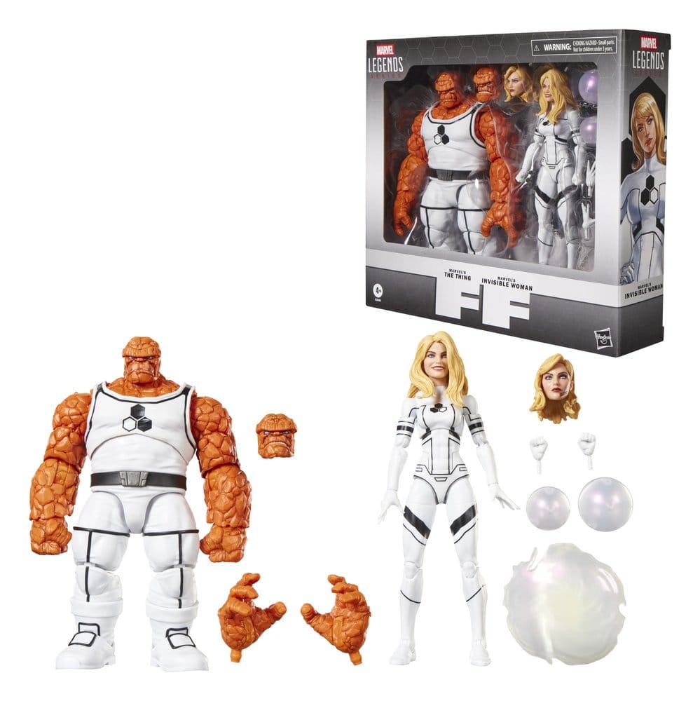 Future Foundation Marvel Legends Actionfiguren 2er-Pack The Thing & Invisible Woman 15 cm Image 3