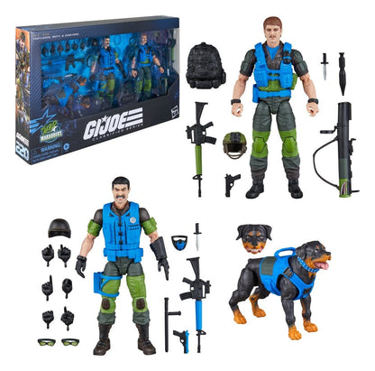 G.I. Joe Classified Series Actionfiguren 3er-Pack #220 Mad Marauders: Footloose & Mutt & Junkyard 15 cm Image 3