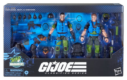G.I. Joe Classified Series Actionfiguren 3er-Pack #220 Mad Marauders: Footloose & Mutt & Junkyard 15 cm Image 14