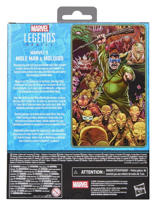 Fantastic Four Marvel Legends Actionfiguren 3er-Pack Marvel's Mole Man & Moloids 15 cm Image 2