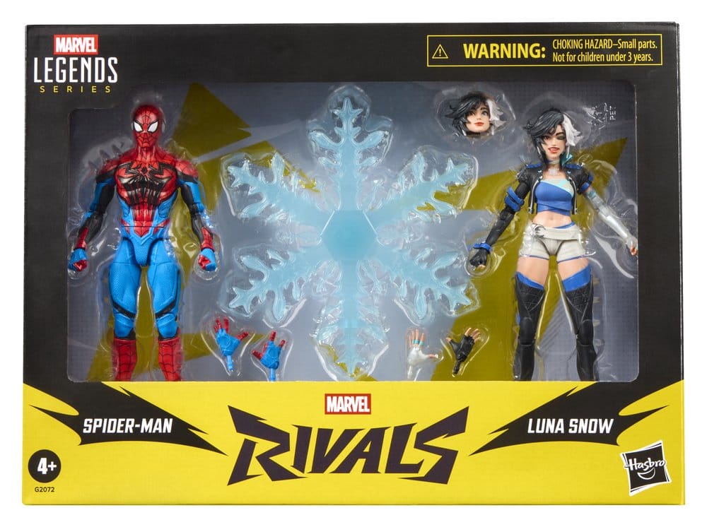 Marvel Rivals Marvel Legends Actionfiguren 2er-Pack Spider-Man & Luna Snow 15 cm Image 5