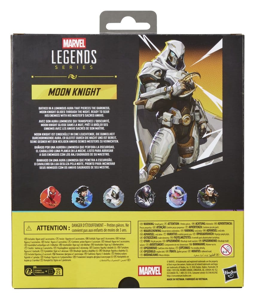 Marvel Rivals Marvel Legends Actionfigur Moon Knight 15 cm Image 2
