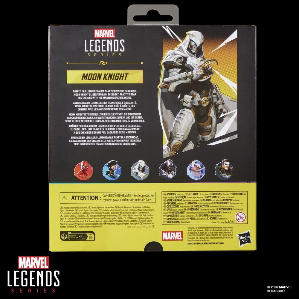 Marvel Rivals Marvel Legends Actionfigur Moon Knight 15 cm Image 8
