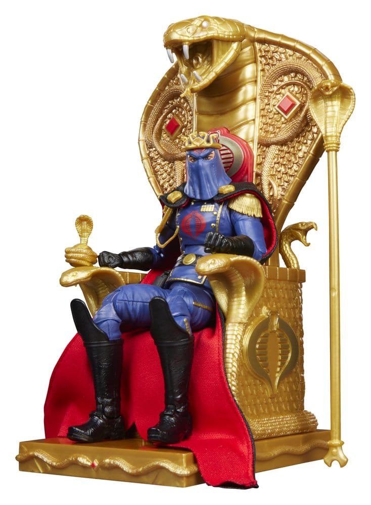 G.I. Joe Classified Series Actionfigur Cobra Commander in Dress Uniform & Throne 15 cm Image 1