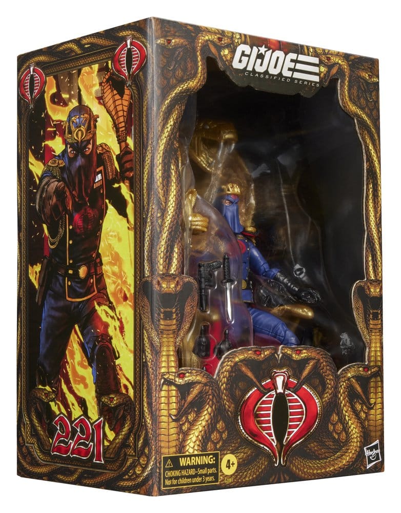 G.I. Joe Classified Series Actionfigur Cobra Commander in Dress Uniform & Throne 15 cm Image 4