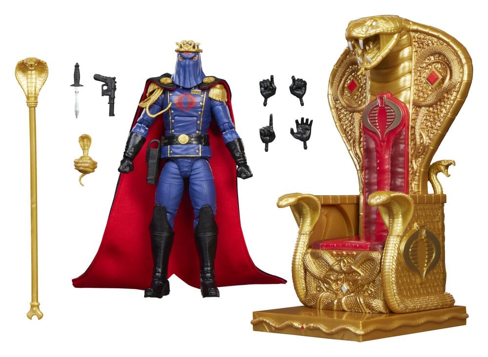 G.I. Joe Classified Series Actionfigur Cobra Commander in Dress Uniform & Throne 15 cm Image 5