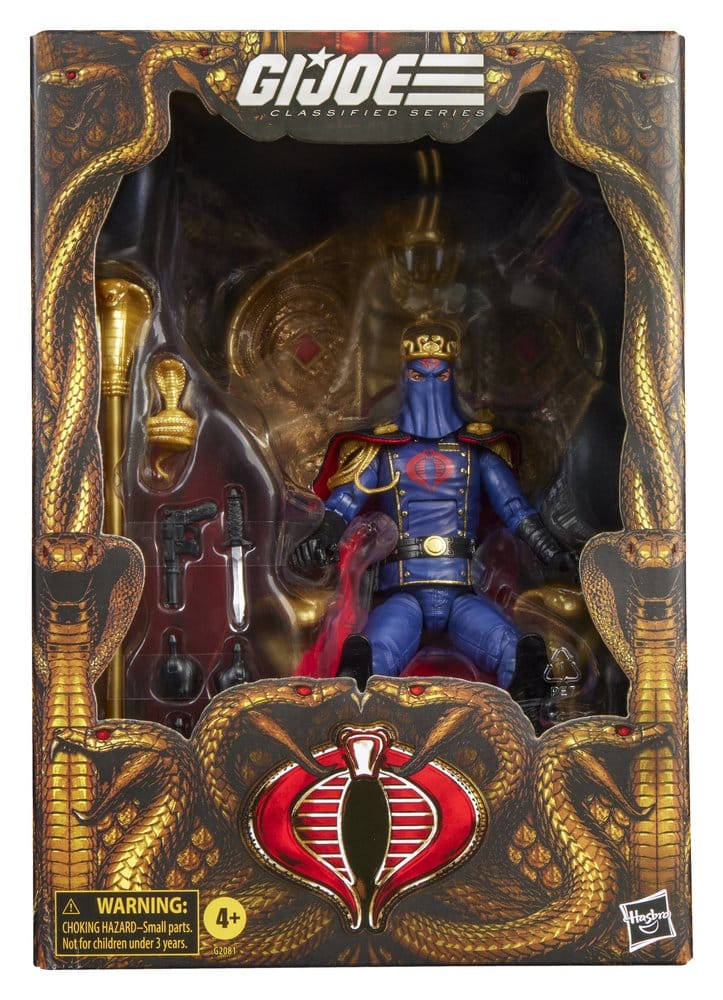 G.I. Joe Classified Series Actionfigur Cobra Commander in Dress Uniform & Throne 15 cm Image 6