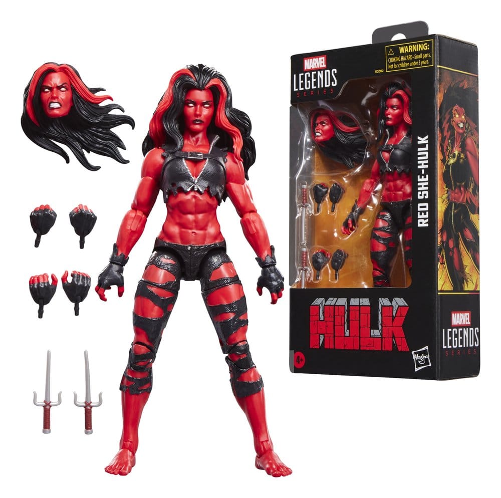 Hulk Marvel Legends Actionfigur Red She-Hulk 15 cm Image 2