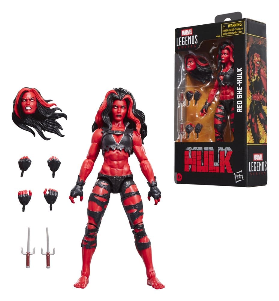Hulk Marvel Legends Actionfigur Red She-Hulk 15 cm Image 4